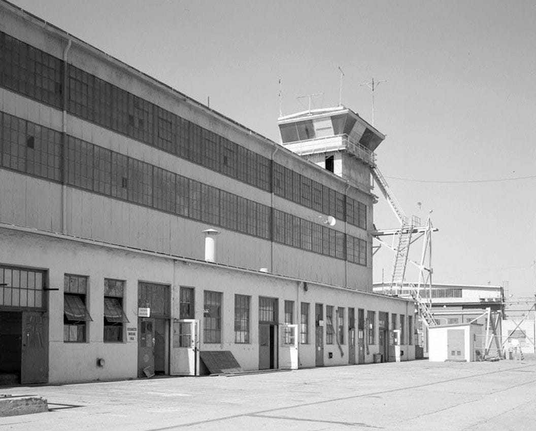 Historic Photo : Naval Air Station North Island, Seaplane Hangars, Roe Street, North Island, San Diego, San Diego County, CA 3 Photograph
