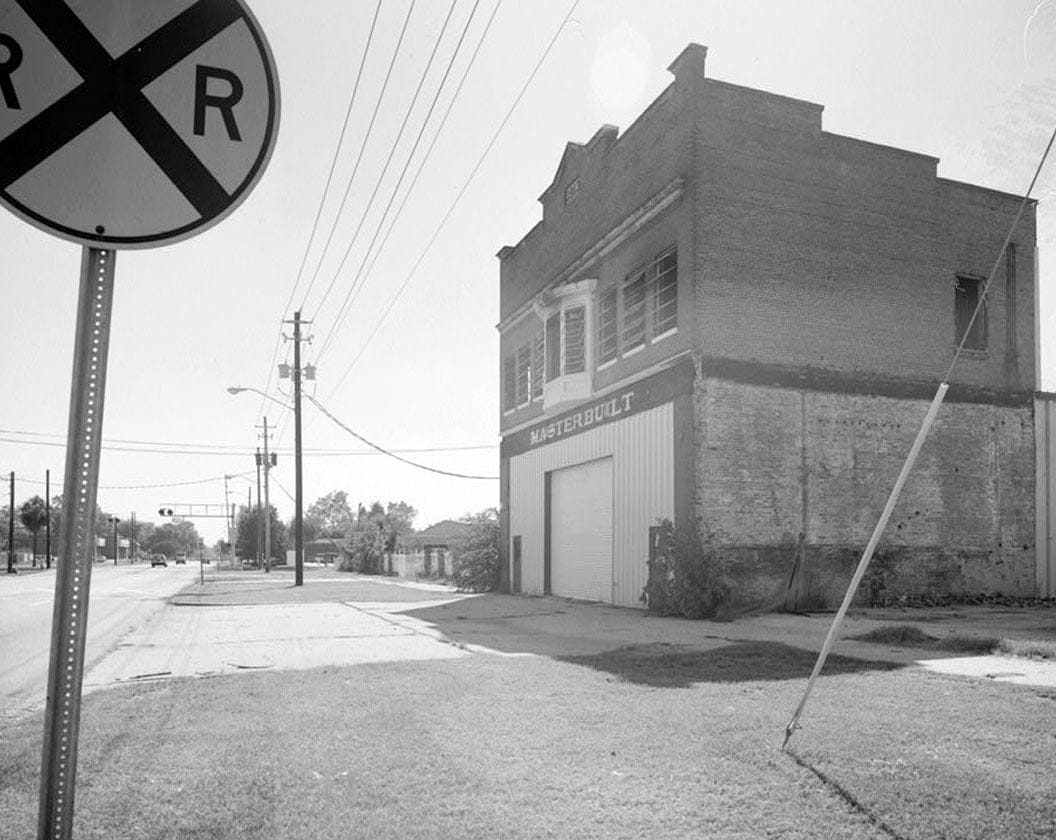 Historic Photo : High Uptown Neighborhood, Second Avenue from 1523 to 1645, Columbus, Muscogee County, GA 4 Photograph