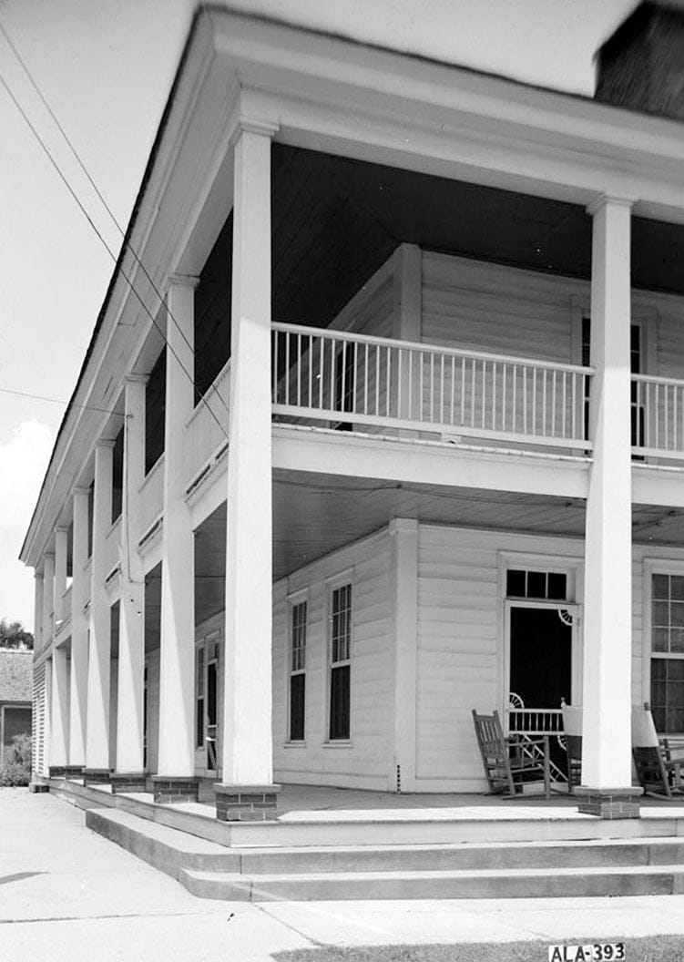 Historic Photo : Phoenix Hotel, Phoenix Street, Carrollton, Pickens County, AL 5 Photograph