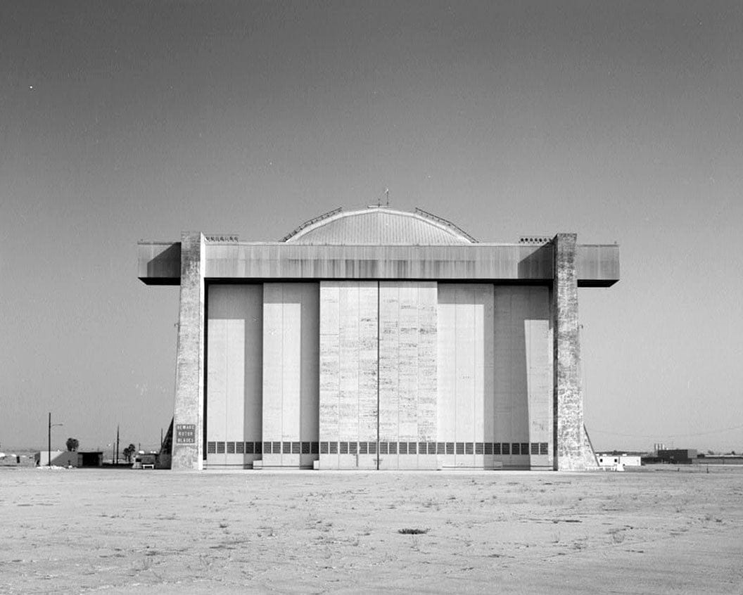 Marine Corps Air Station Tustin, Southern Lighter Than Air Ship Hangar, Near intersection of Windmill Road & Johnson Street, Tustin, Orange County, CA 3