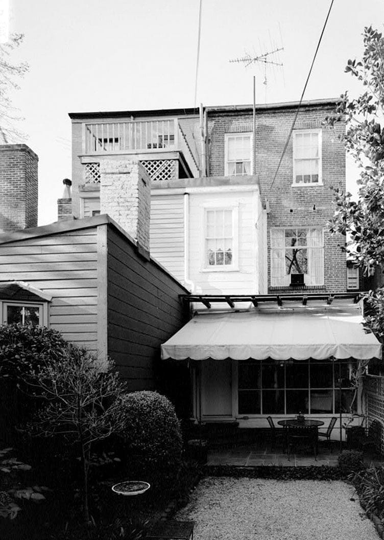 Historic Photo : 3042 P Street, Northwest (House), Washington, District of Columbia, DC 2 Photograph