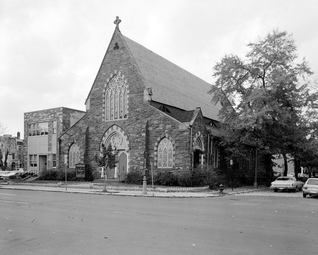 Historic Photo : St. Luke's Episcopal Church, Fifteenth & Church Streets Northwest, Washington, District of Columbia, DC 2 Photograph