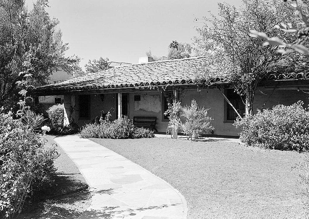 Historic Photo : Caneda Adobe, 121 East Canon Perdido Street, Santa Barbara, Santa Barbara County, CA 1 Photograph