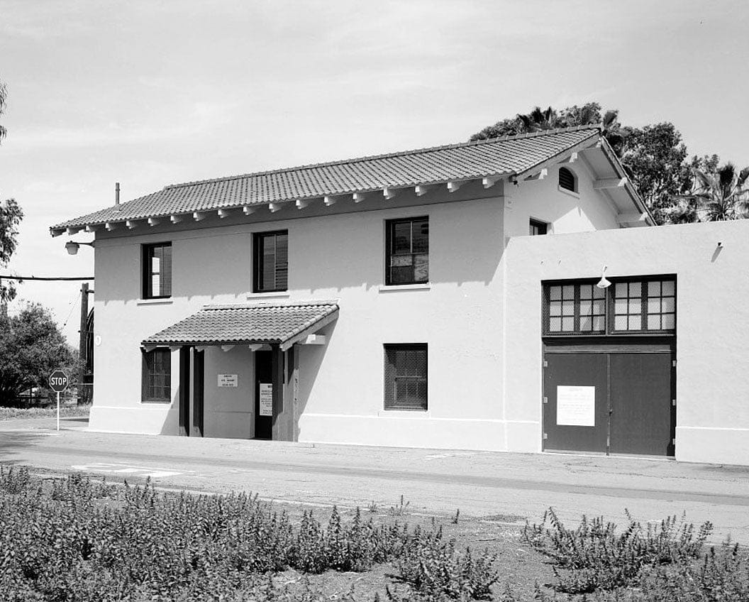 Historic Photo : Chollas Heights Naval Radio Transmitting Facility, Transmitter Building, 6410 Zero Road, San Diego, San Diego County, CA 4 Photograph