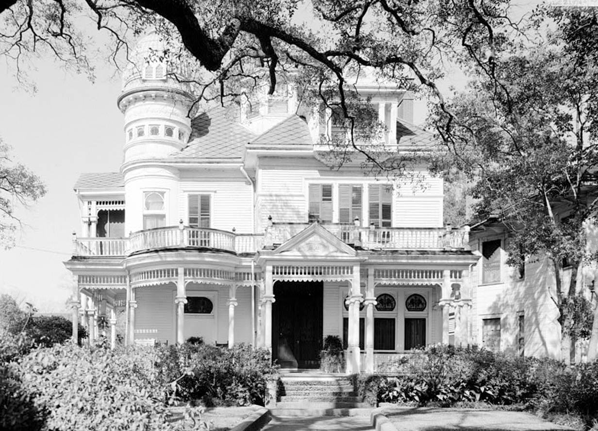 Historic Photo : Tacon-Gordon House, 1216 Government Street, Mobile, Mobile County, AL 3 Photograph