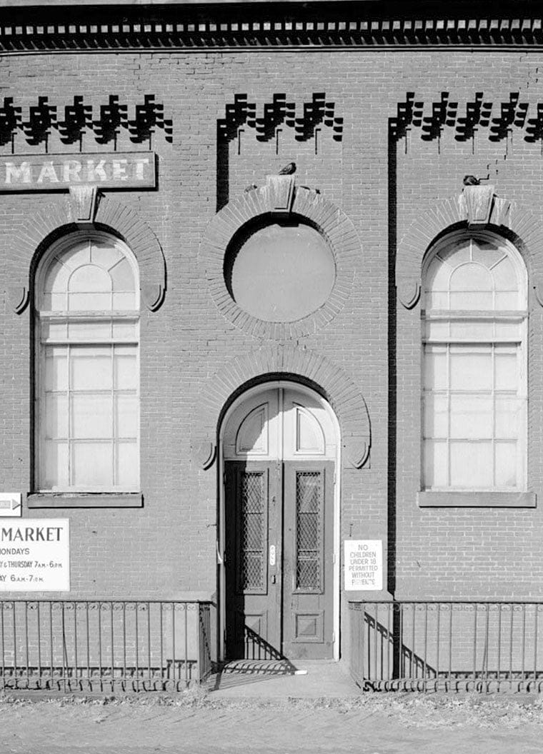 Historic Photo : Eastern Market, Seventh Street Southeast, Washington, District of Columbia, DC 3 Photograph
