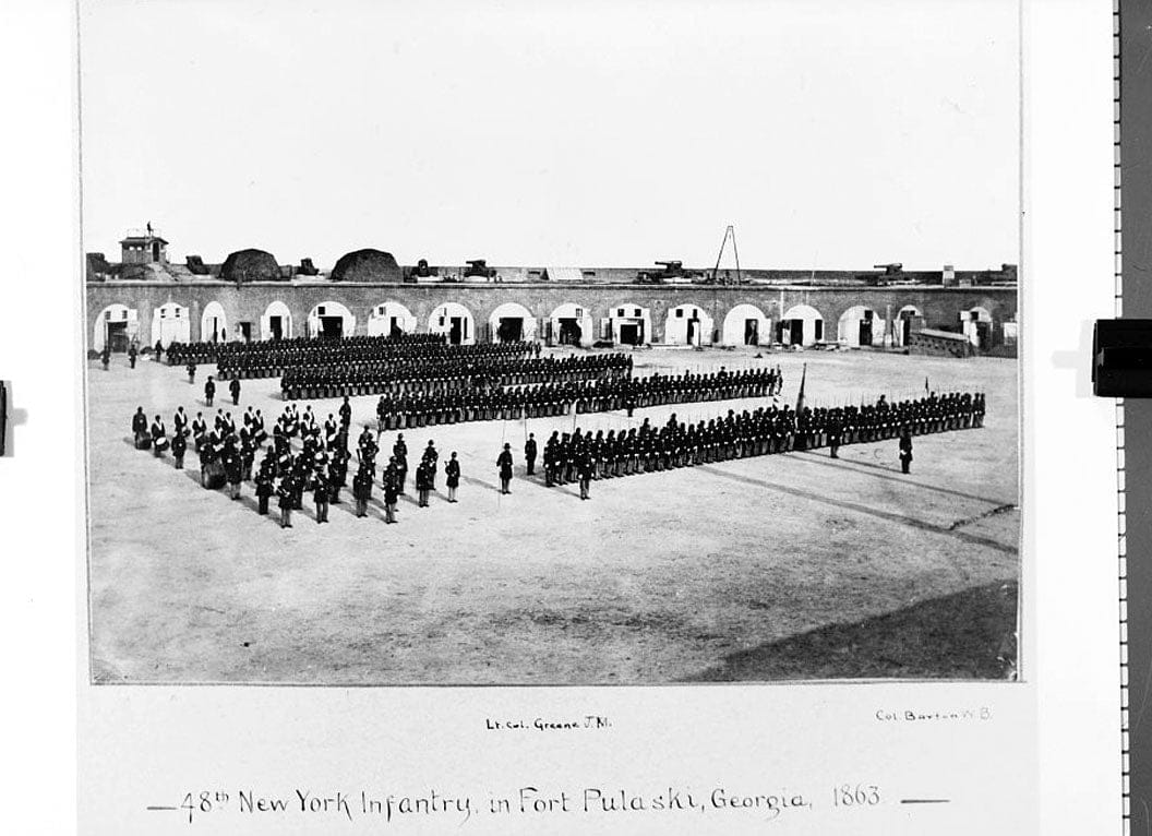 Historic Photo : Fort Pulaski, Cockspur Island, Savannah, Chatham County, GA 27 Photograph