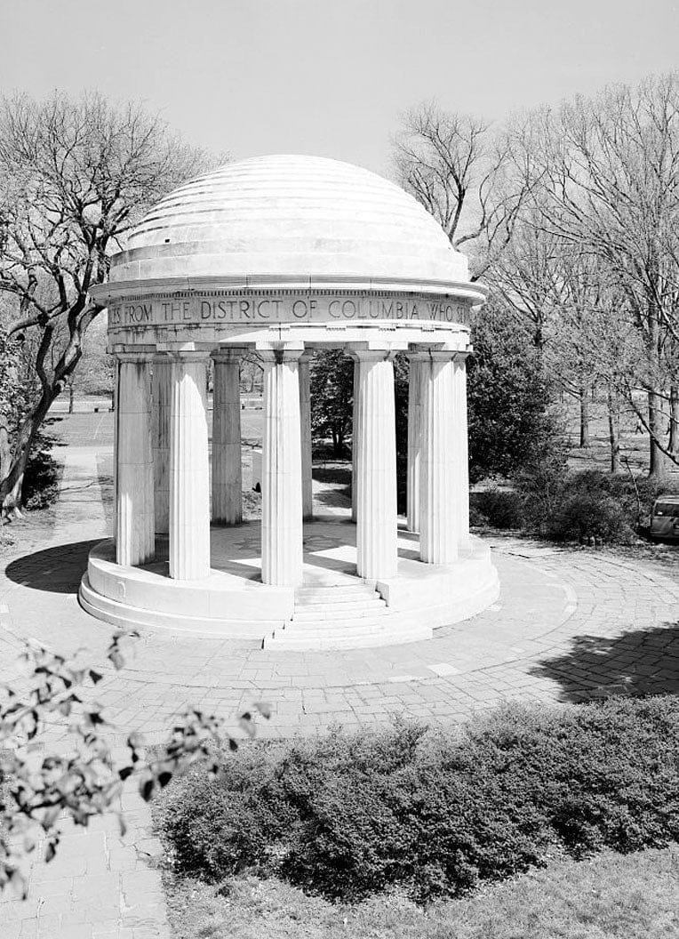 Historic Photo : District of Columbia War Memorial, West Potomac Park, Washington, District of Columbia, DC 7 Photograph