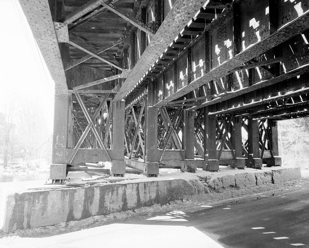 Historic Photo : Bridge No. 110, Spanning Wepawaug River & Prospect Street at Metro-North Railroad, Milford, New Haven County, CT 3 Photograph