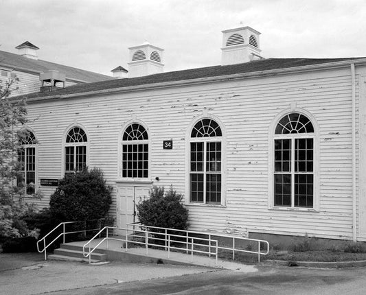 Naval Undersea Warfare Center, Bowditch Hall, 600 feet east of Smith Street & 350 feet south of Columbia Cove, West bank of Thames River, New London, New London County, CT 5