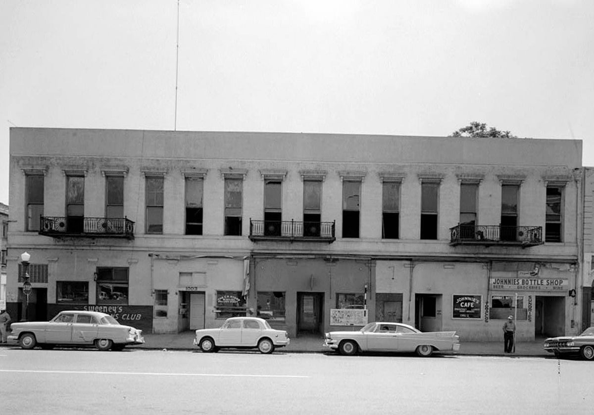 Historic Photo : Heywood Building, 1001-1009 Second Street, Sacramento, Sacramento County, CA 1 Photograph
