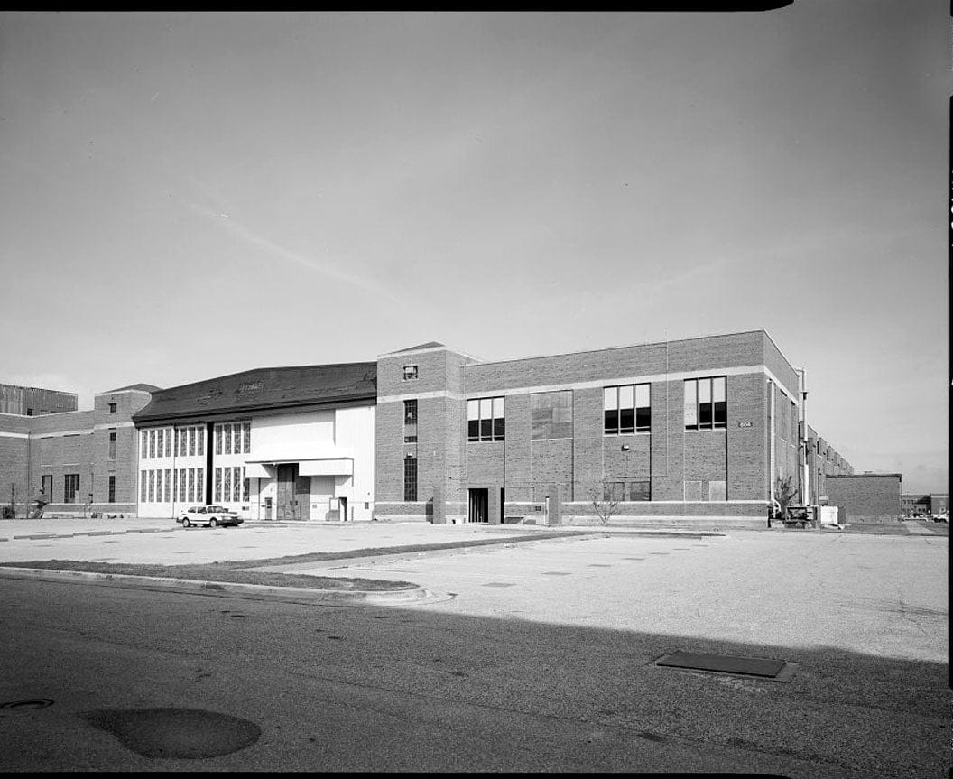 Historic Photo : U.S. Naval Air Station, Assembly & Repair Shop, East Avenue, Pensacola, Escambia County, FL 2 Photograph