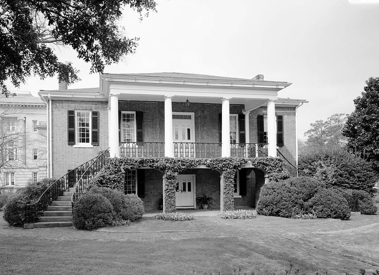 Historic Photo : University of Alabama, Josiah Gorgas House, Ninth Avenue & Capstone Drive, Tuscaloosa, Tuscaloosa County, AL 1 Photograph