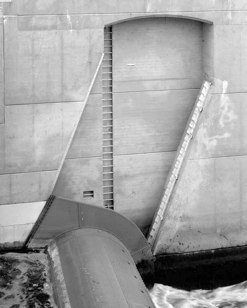 Historic Photo : Upper Mississippi River 9-Foot Channel, Lock & Dam No. 10, Guttenberg, Clayton County, IA 98 Photograph