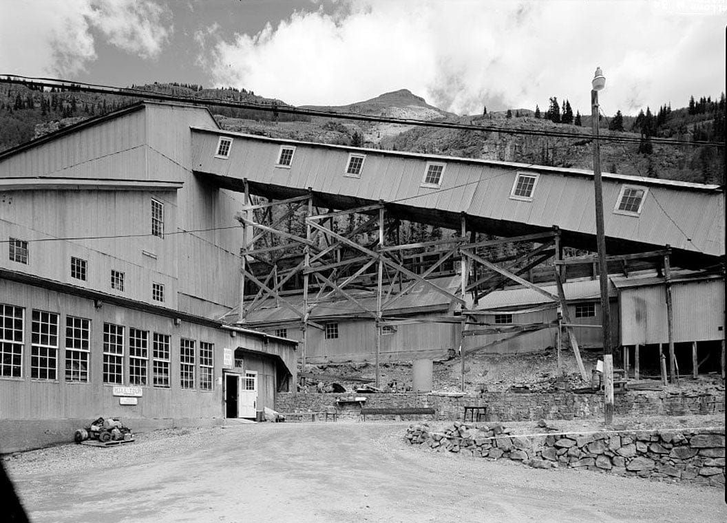 Historic Photo : Shenandoah-Dives Mill, 135 County Road 2, Silverton, San Juan County, CO 8 Photograph