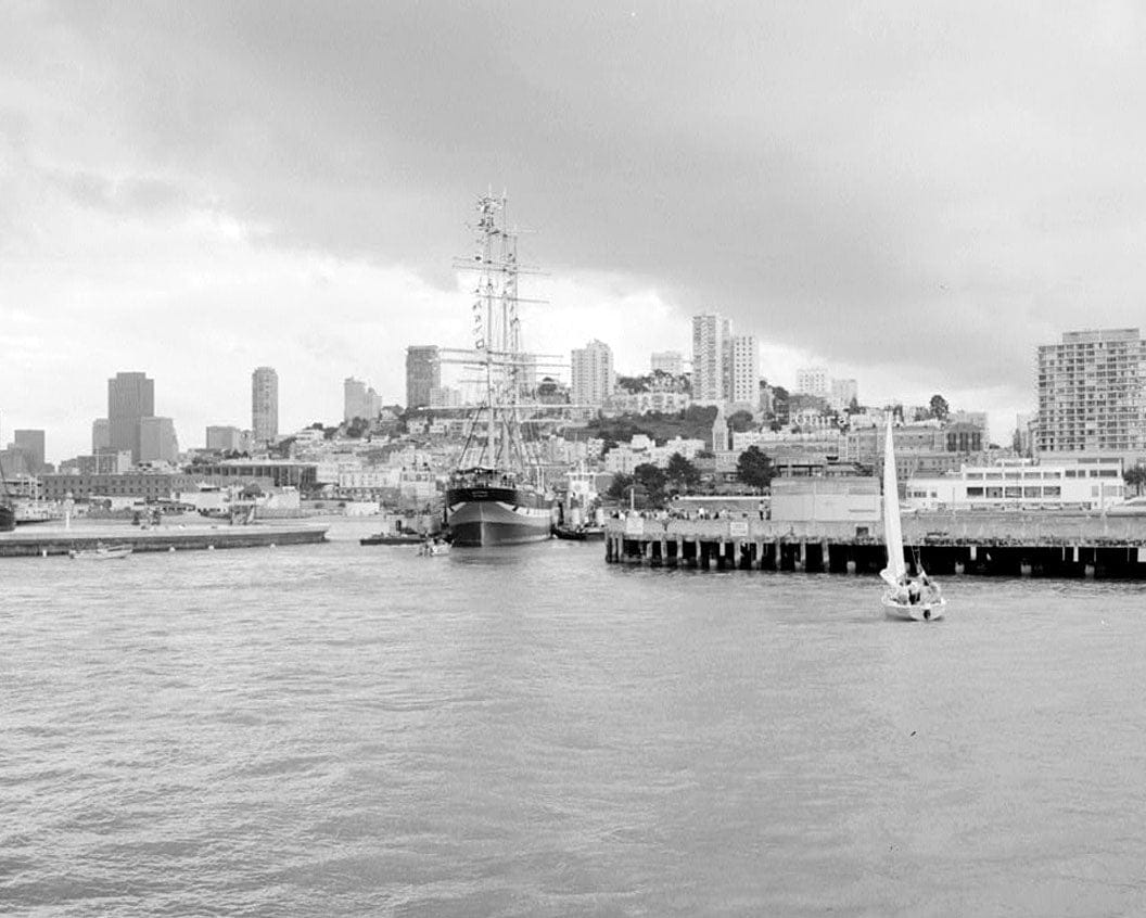 Historic Photo : Ship BALCLUTHA, 2905 Hyde Street Pier, San Francisco, San Francisco County, CA 18 Photograph