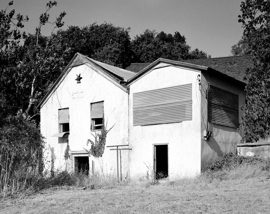 Historic Photo : Malaguerra Winery, Burnett Road, Morgan Hill, Santa Clara County, CA 1 Photograph