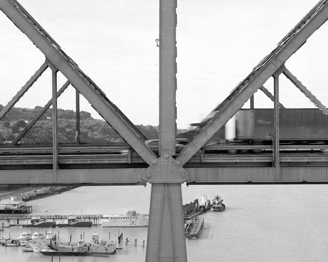 Historic Photo : Carquinez Bridge, Spanning Carquinez Strait at Interstate 80, Vallejo, Solano County, CA 7 Photograph