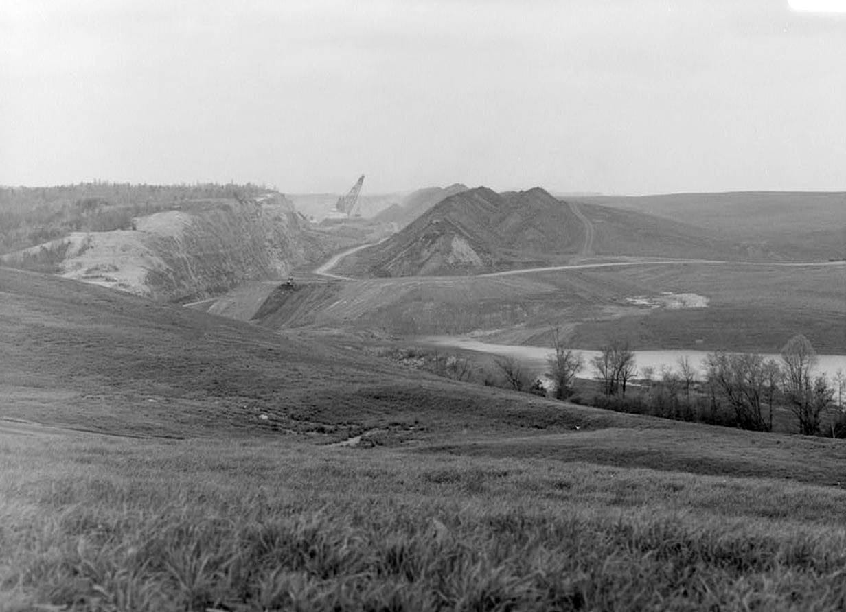 Historic Photo : Drummond Coal Company Cedrum Mine, 8750 Pit, County Road 124, Townley, Walker County, AL 3 Photograph