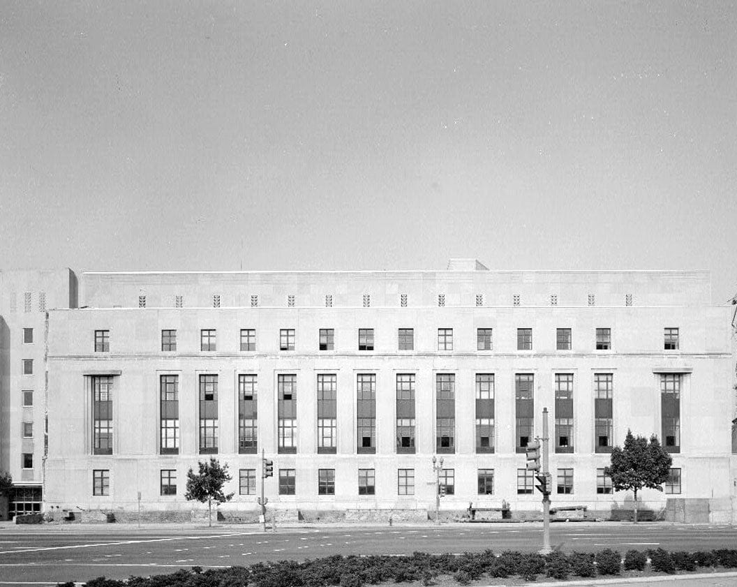Historic Photo : Old D. C. Central Public Library, 499 Pennsylvania Avenue Northwest, Washington, District of Columbia, DC 1 Photograph