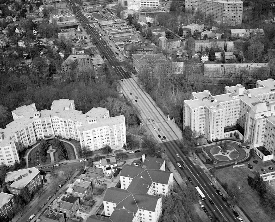 Historic Photo : Connecticut Avenue Bridge, Spanning Klingle Valley, Washington, District of Columbia, DC 2 Photograph
