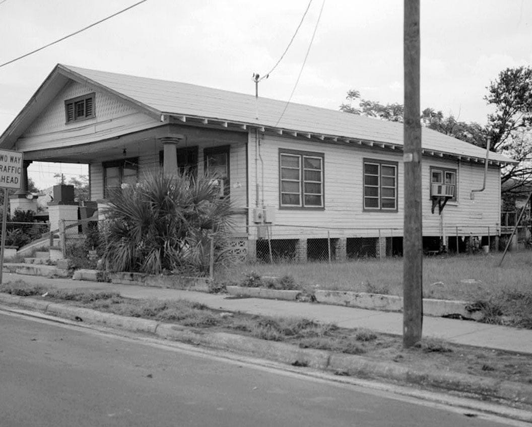 Historic Photo : 2004 East Fourteenth Avenue (House), Tampa, Hillsborough County, FL 1 Photograph