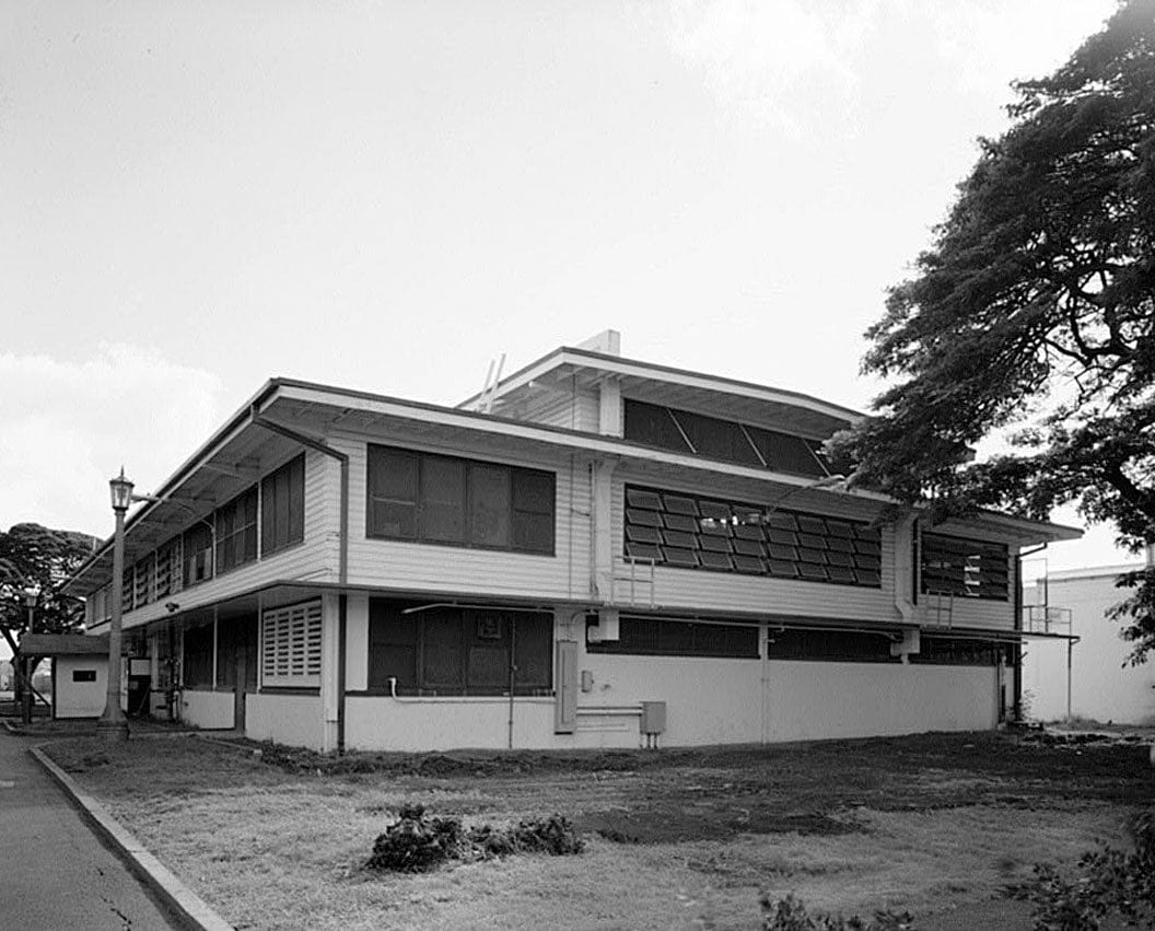 Historic Photo : U.S. Naval Base, Pearl Harbor, Brig, Neville Way near Ninth Street at Marine Barracks, Pearl City, Honolulu County, HI 4 Photograph