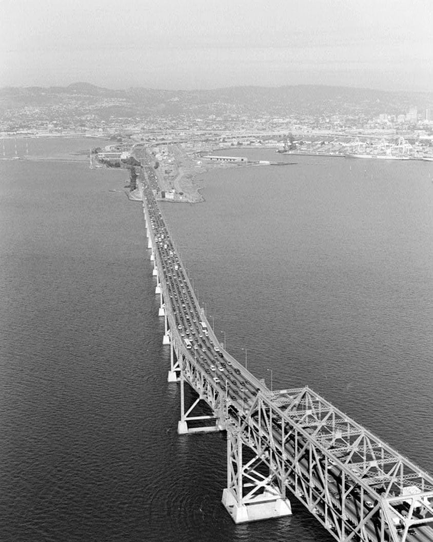 Historic Photo : San Francisco Oakland Bay Bridge, Spanning San Francisco Bay, San Francisco, San Francisco County, CA 29 Photograph