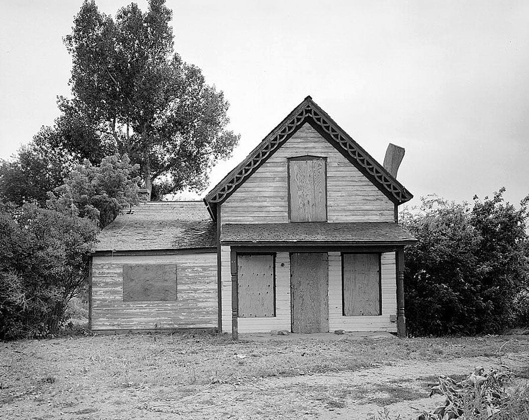 Historic Photo : Peterson House, Morrison Road, Bear Creek Lake Park, Lakewood, Jefferson County, CO 2 Photograph