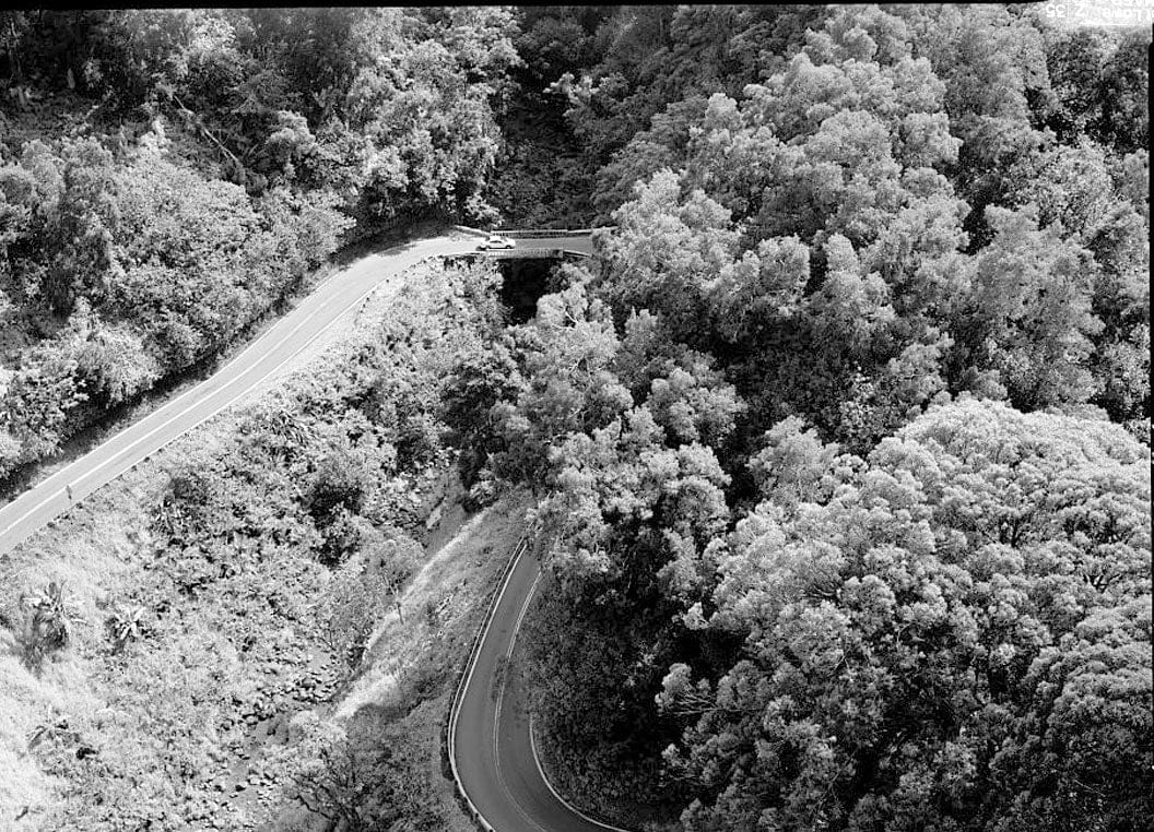 Historic Photo : Hana Belt Road, Between Haiku and Kaipahulu, Hana, Maui County, HI 6 Photograph