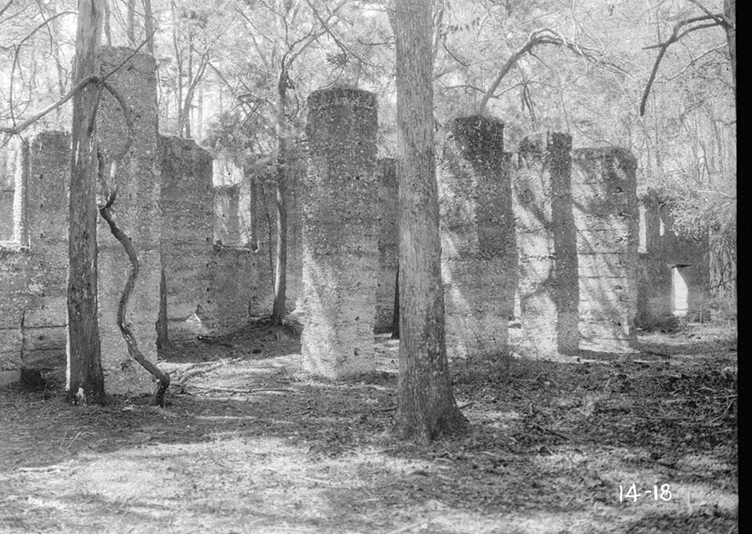 Historic Photo : Santa Maria Mission (Ruins), Saint Marys, Camden County, GA 1 Photograph