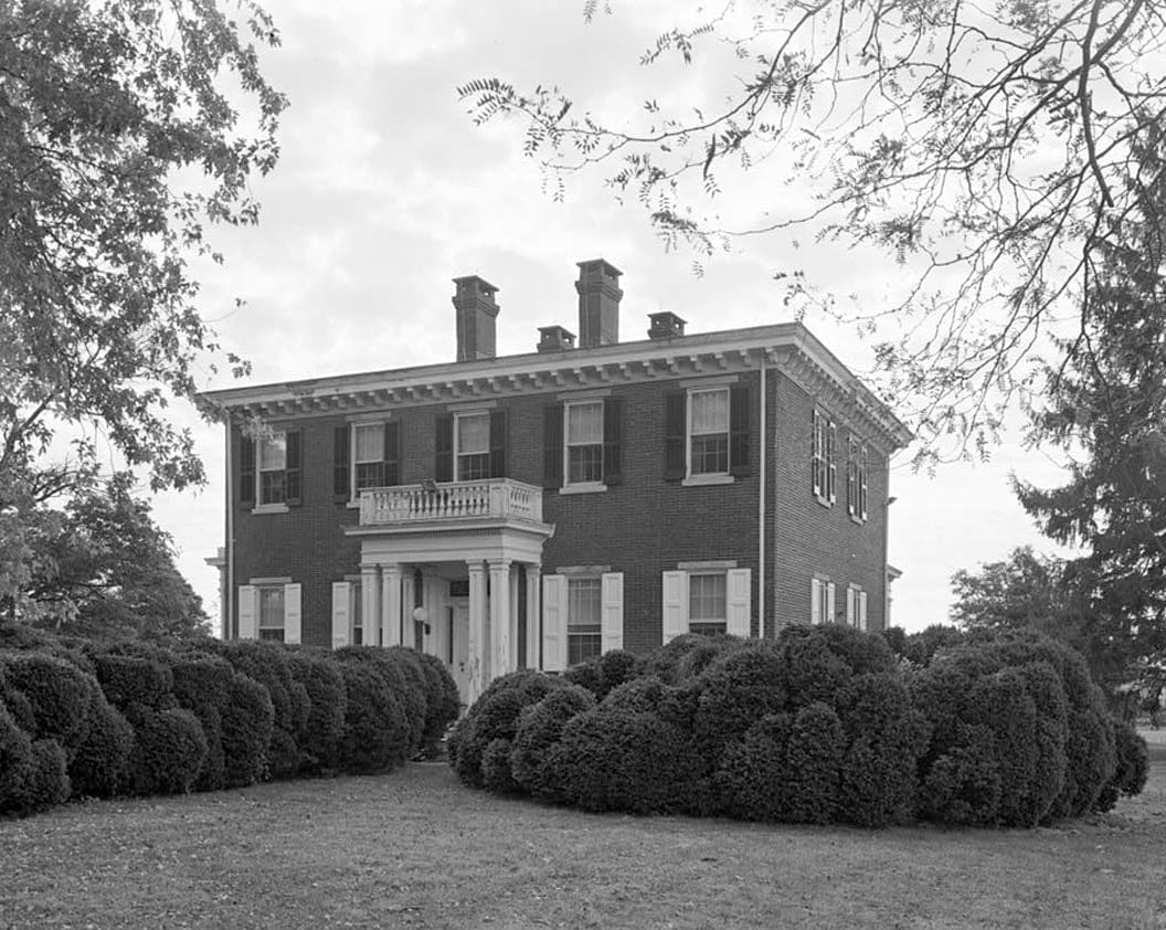 Historic Photo : Monterey, Main House, State Road 423, East of Route 13, McDonough, New Castle County, DE 5 Photograph