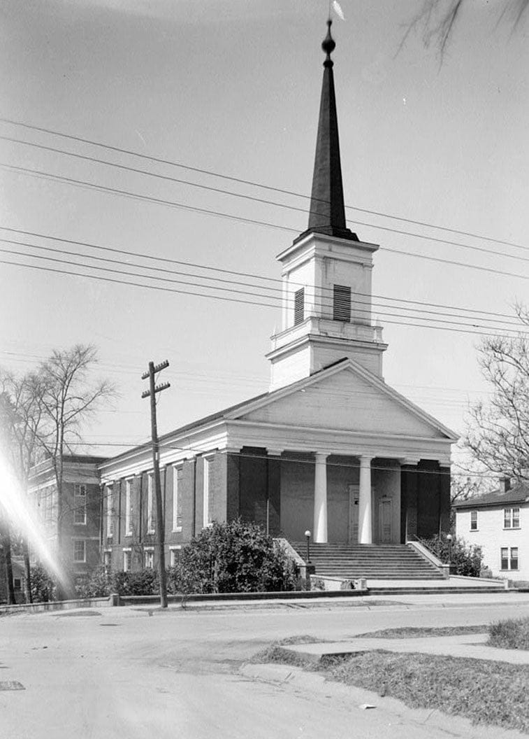 Historic Photo : Siloam Baptist Church, Washington & Early Streets, Marion, Perry County, AL 2 Photograph