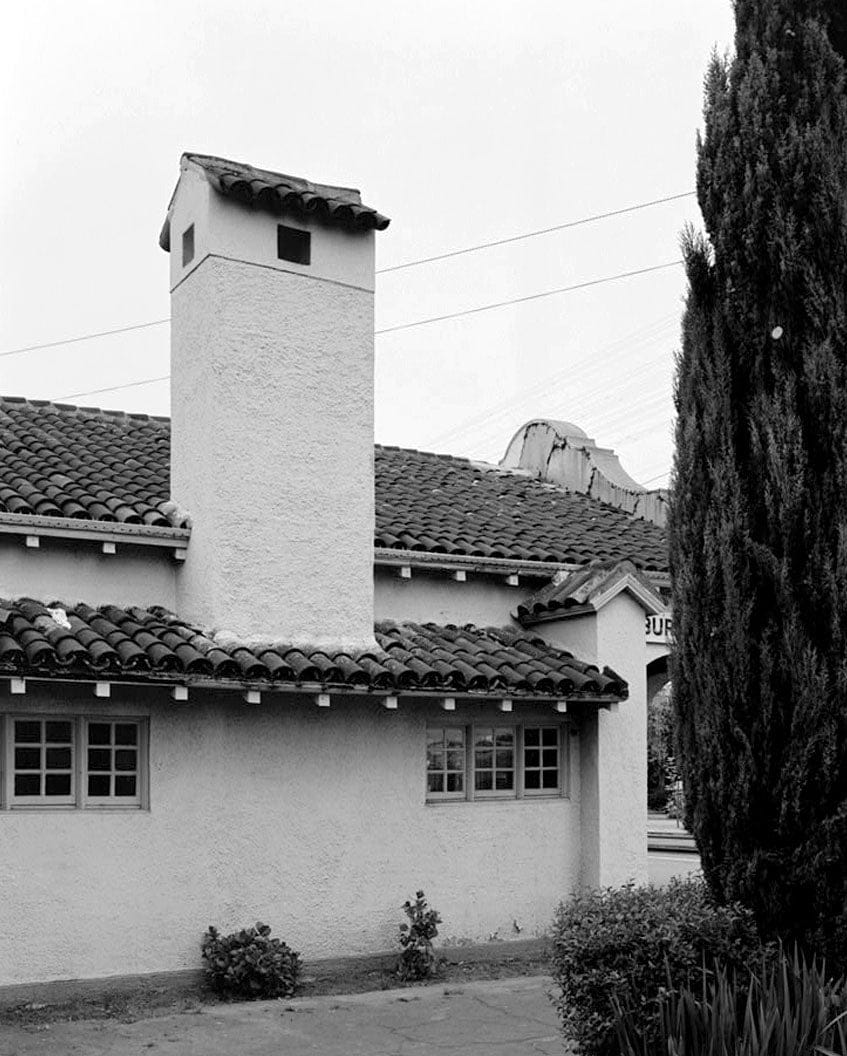 Historic Photo : Southern Pacific Railroad Station, Burlingame Avenue & California Drive, Burlingame, San Mateo County, CA 3 Photograph
