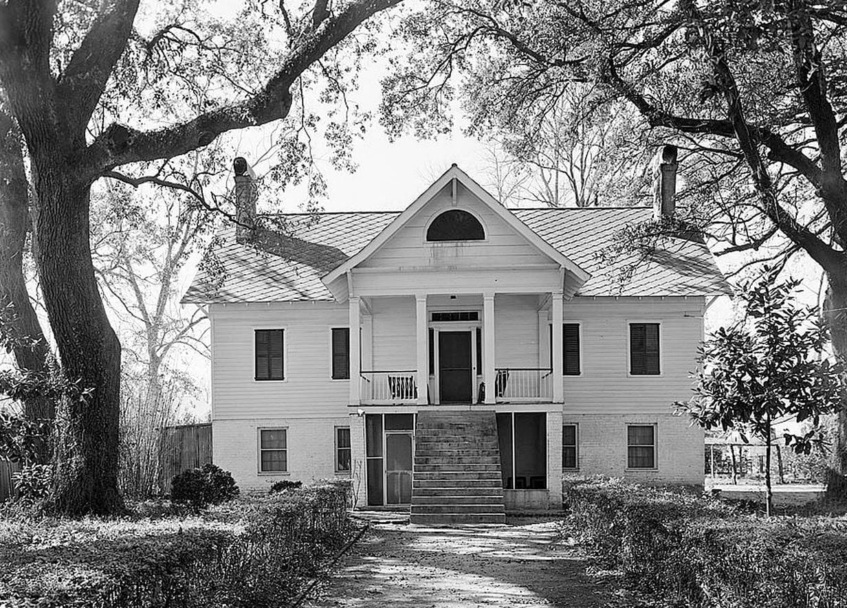 Historic Photo : Miller-O'Donnell House, 1102 South Broad Street, Mobile, Mobile County, AL 1 Photograph