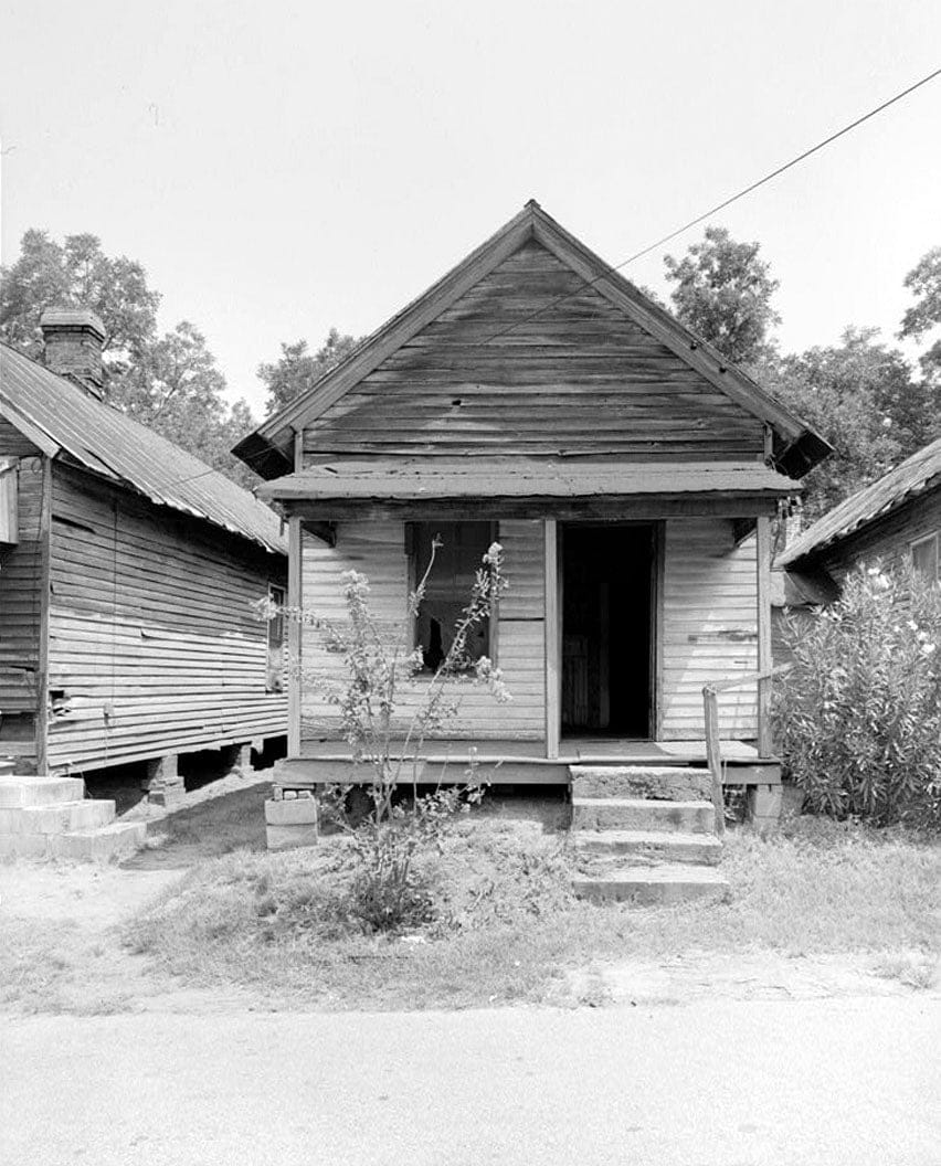 Historic Photo : Drane's Rental House D, 115 Hudson Lane, Sumter, Sumter County, GA 1 Photograph