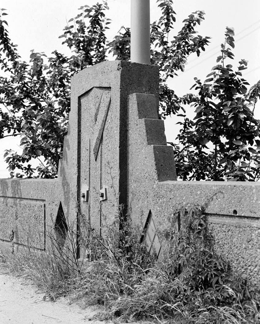 Historic Photo : South Wilmington Causeway Bridge, Spanning Conrail Railroad on Market Street, South Wilmington, New Castle County, DE 11 Photograph