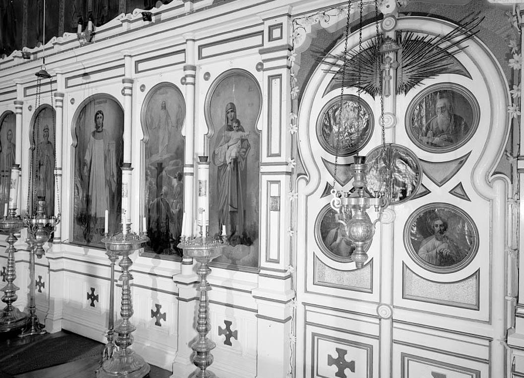 Historic Photo : Holy Ascension Russian Orthodox Church, Unalaska Island, Unalaska, Aleutian Islands, AK 12 Photograph