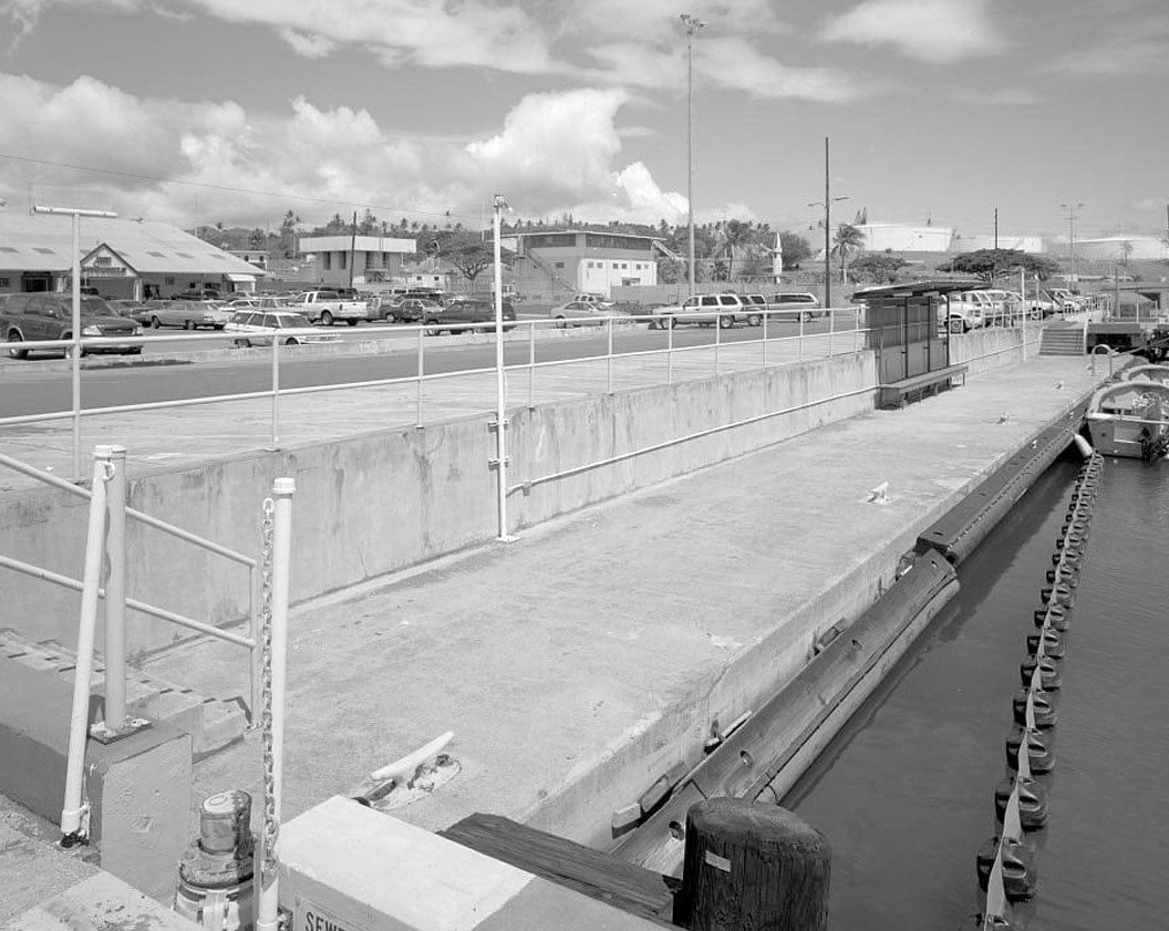 Historic Photo : U.S. Naval Base, Pearl Harbor, Additional Piers and Quay Walls, S13 to S19, Northeast end of Magazine Loch, Pearl City, Honolulu County, HI 1 Photograph