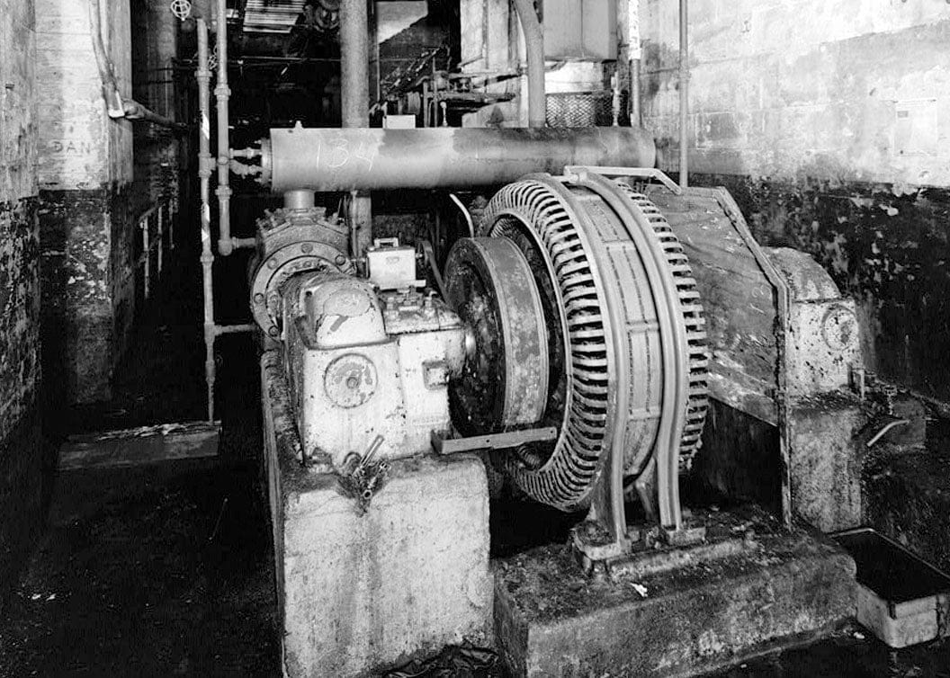 Historic Photo : New York, New Haven & Hartford Railroad, Cos Cob Power Plant, Sound Shore Drive, Greenwich, Fairfield County, CT 1 Photograph
