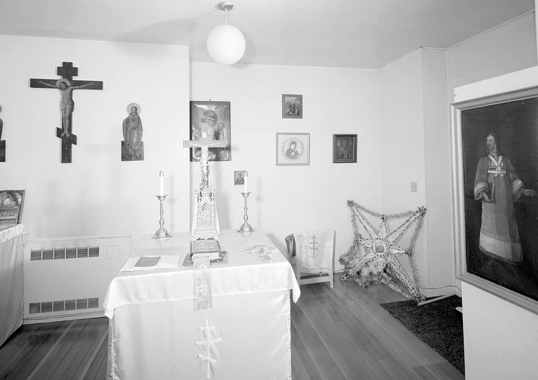 Historic Photo : Saint Michael's Cathedral, Lincoln Street, Sitka, Sitka Borough, AK 1 Photograph