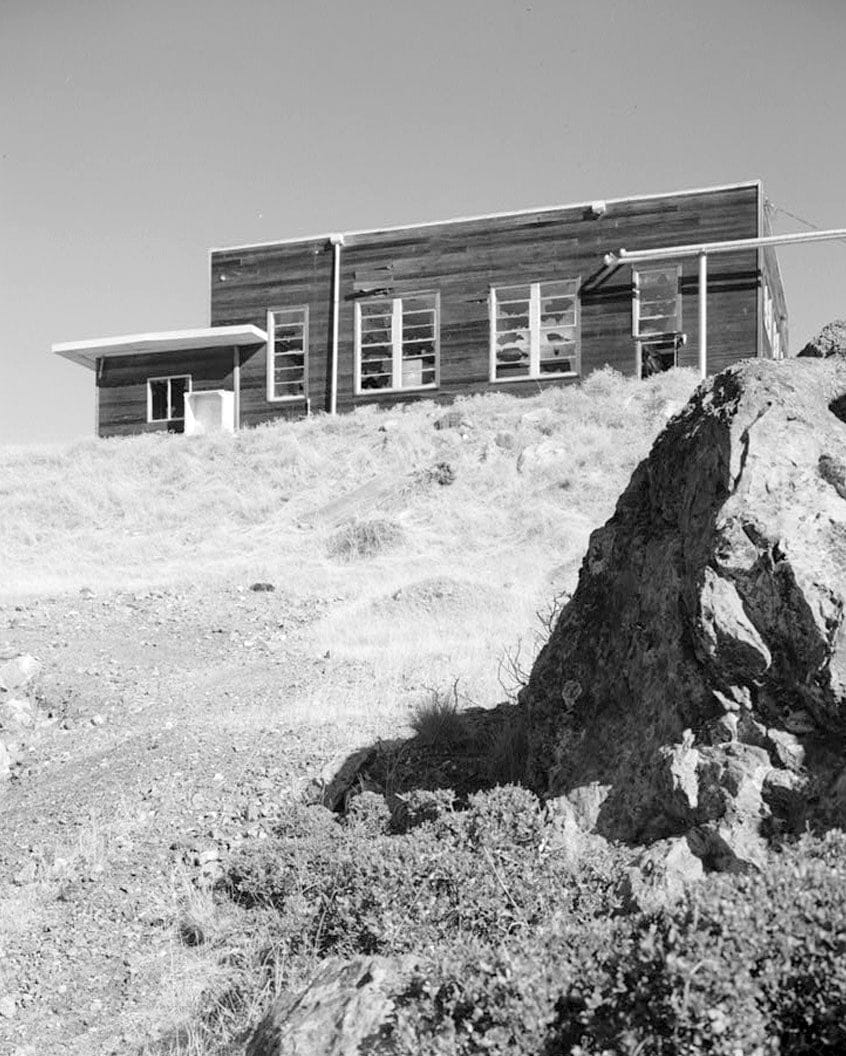Historic Photo : Mill Valley Air Force Station, Motor Repair & Auto Hobby Shop, East Ridgecrest Boulevard, Mount Tamalpais, Mill Valley, Marin County, CA 1 Photograph