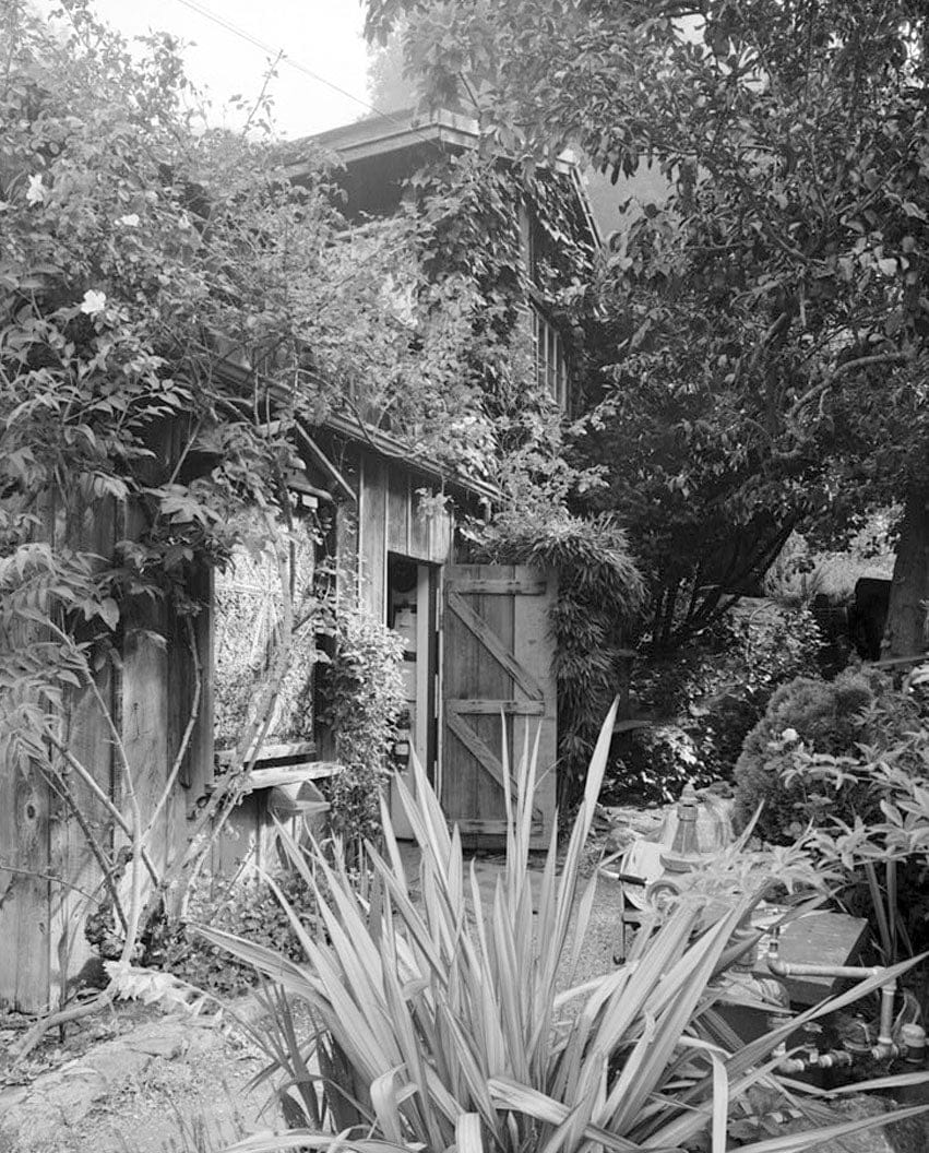 Historic Photo : Deetjen's Big Sur Inn, Hayloft Building, East Side of State Highway 1, Big Sur, Monterey County, CA 6 Photograph