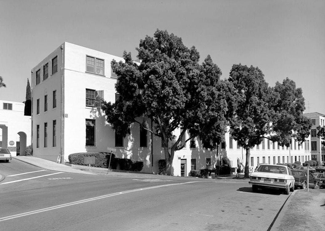 Historic Photo : U.S. Naval Hospital, Ward B, Park Boulevard, Balboa Park, San Diego, San Diego County, CA 2 Photograph