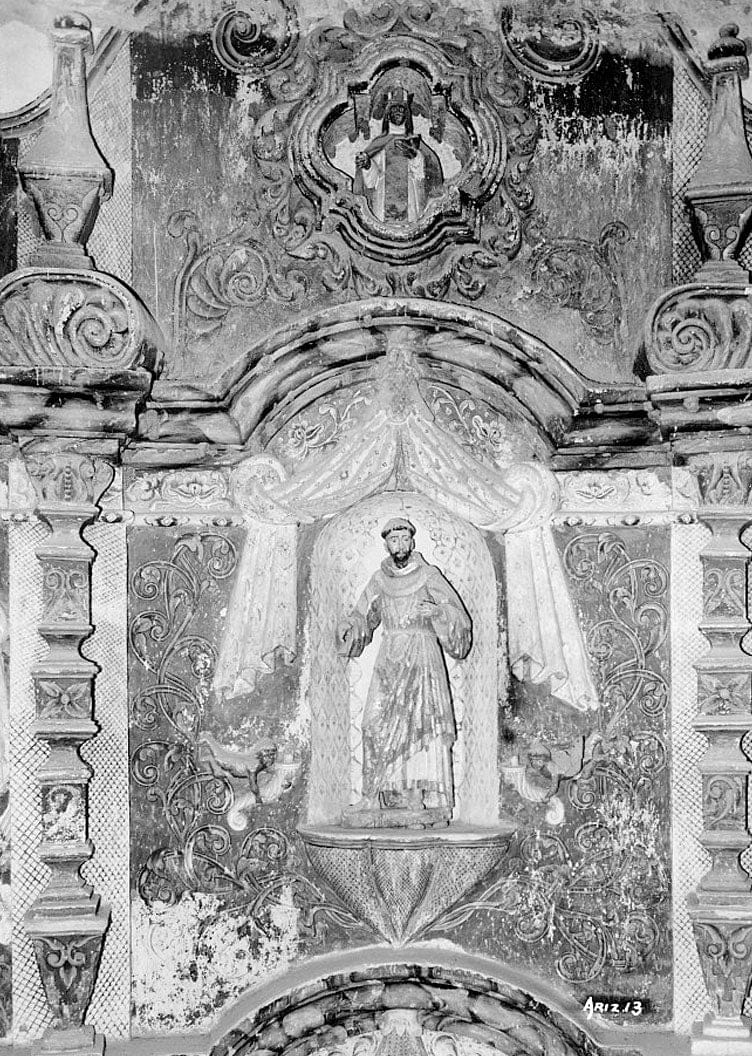 Historic Photo : San Xavier del Bac Mission, Mission Road, Tucson, Pima County, AZ 54 Photograph