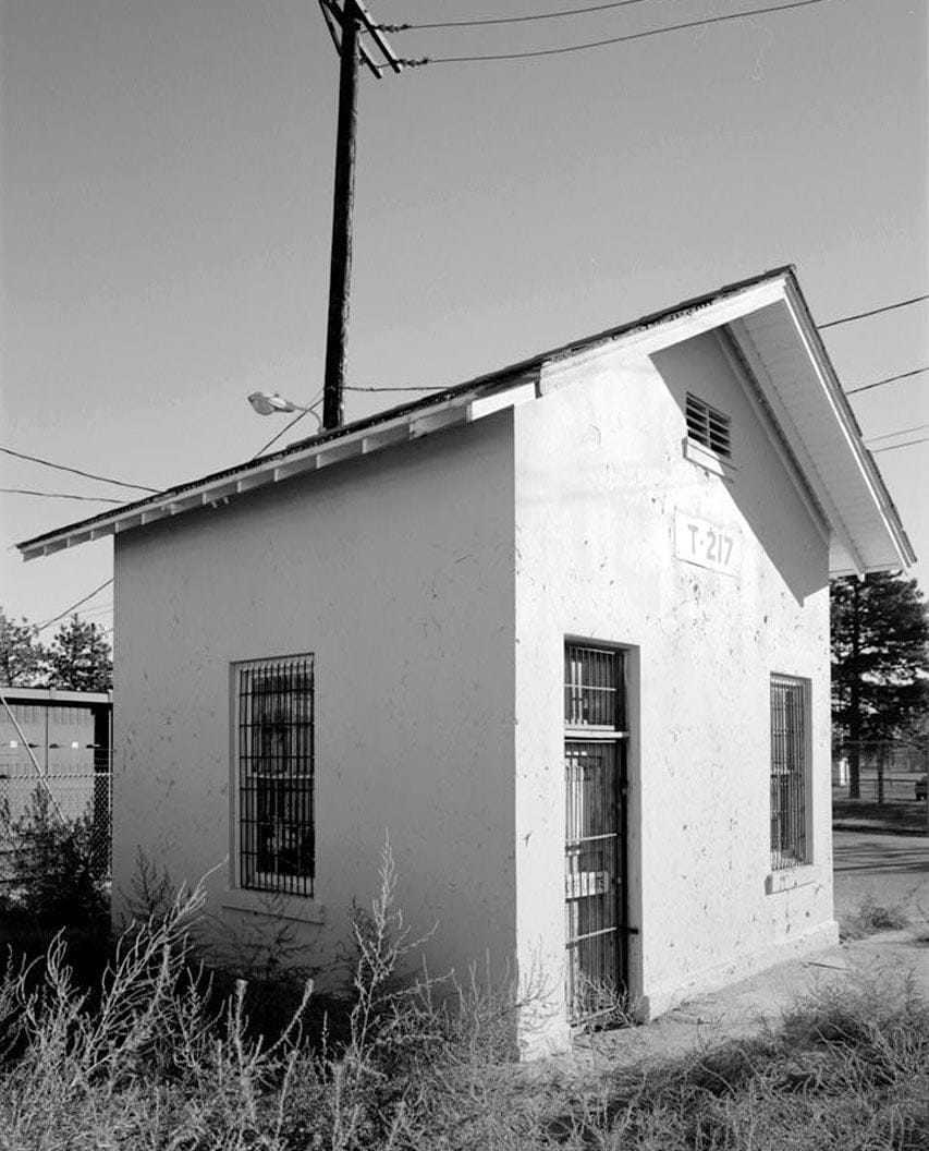 Historic Photo : Fitzsimons General Hospital, Transformer House, North Page Street, immediately North of Building No. 216, Aurora, Adams County, CO 1 Photograph