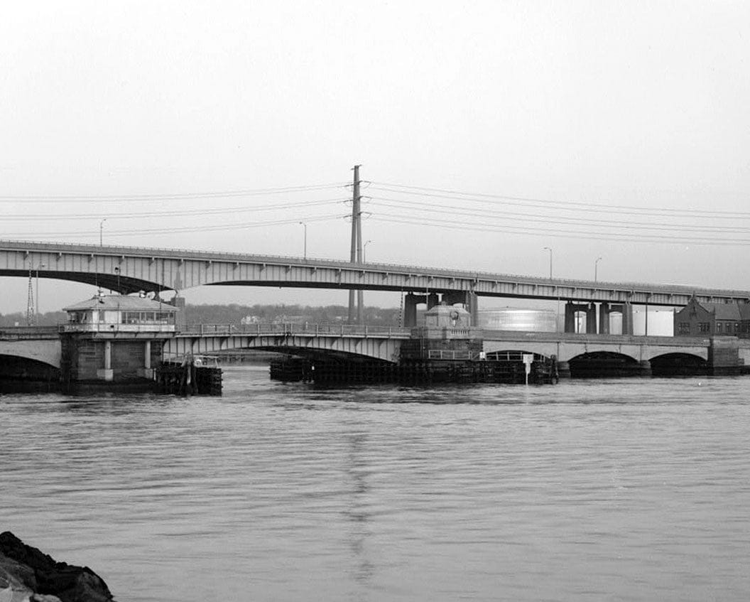 Historic Photo : Tomlinson Bridge, Spanning Quinnipiac River at Forbes Street (U.S. Route 1), New Haven, New Haven County, CT 8 Photograph