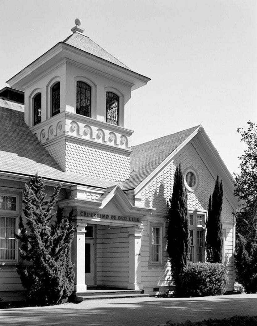 Historic Photo : Collins School, 20441 Homestead Avenue, Cupertino, Santa Clara County, CA 4 Photograph
