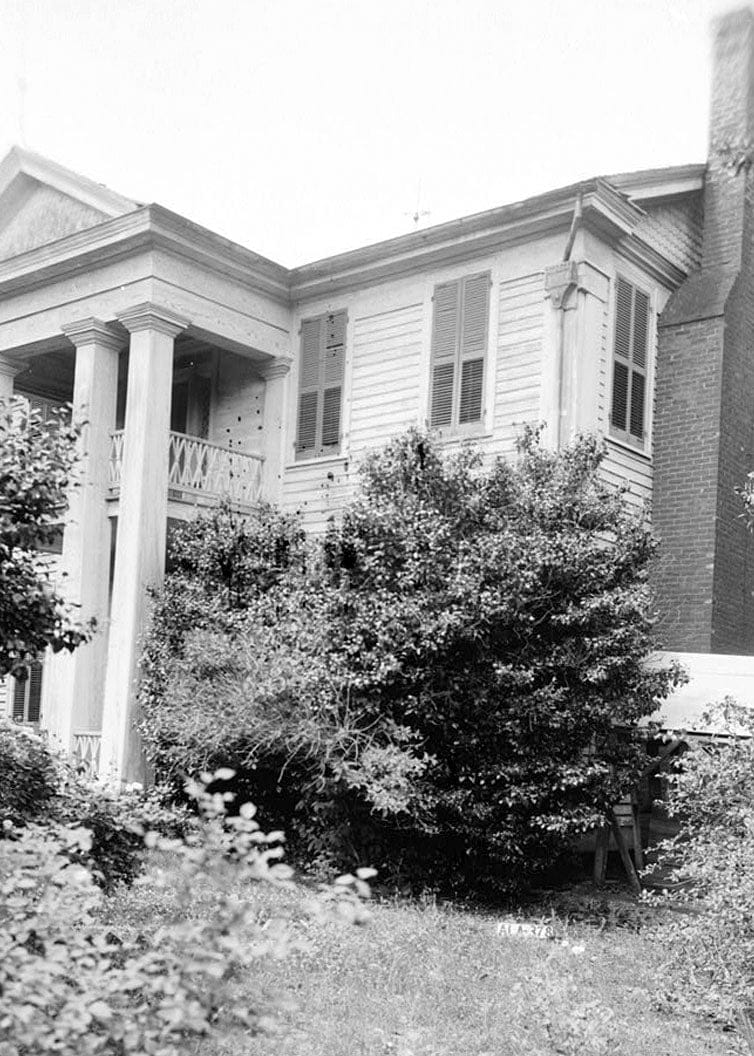 Historic Photo : Doctor Wilkins House, State Highways 14 & 86 vicinity, Pickensville, Pickens County, AL 1 Photograph