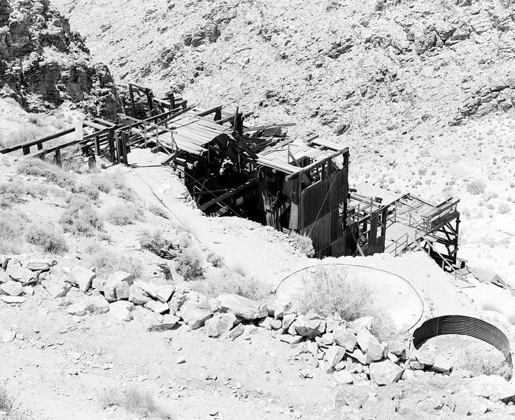 Historic Photo : Skidoo Mine, Park Route 38 (Skidoo Road), Death Valley Junction, Inyo County, CA 9 Photograph